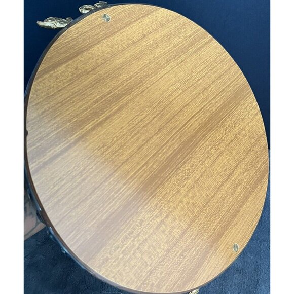 Barovier & Toso Murano Glass Tray with Bronze Handles Vintage 1950s Italy - Picture 9 of 9